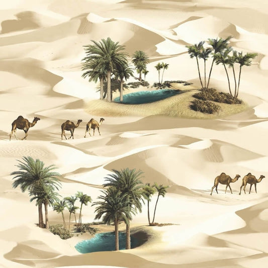 Desert Oasis Wallpaper - Multi - SK Filson - SK10018Wallpaper199