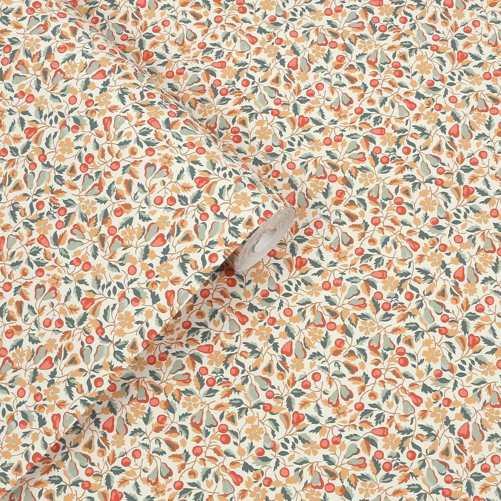 Devrons Grove Wallpaper - Terracotta - Laura Ashley - 127398Wallpaper199