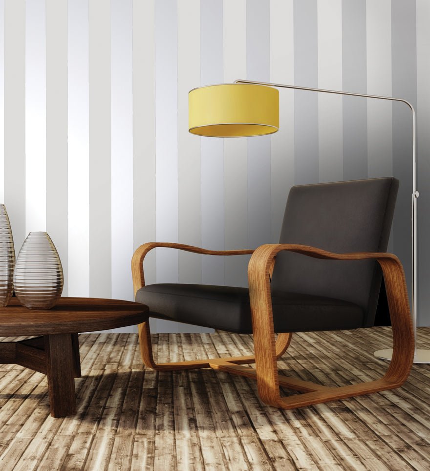 Dillan Stripe Wallpaper - Grey/Silver - Holden Décor - 12760Wallpaper199