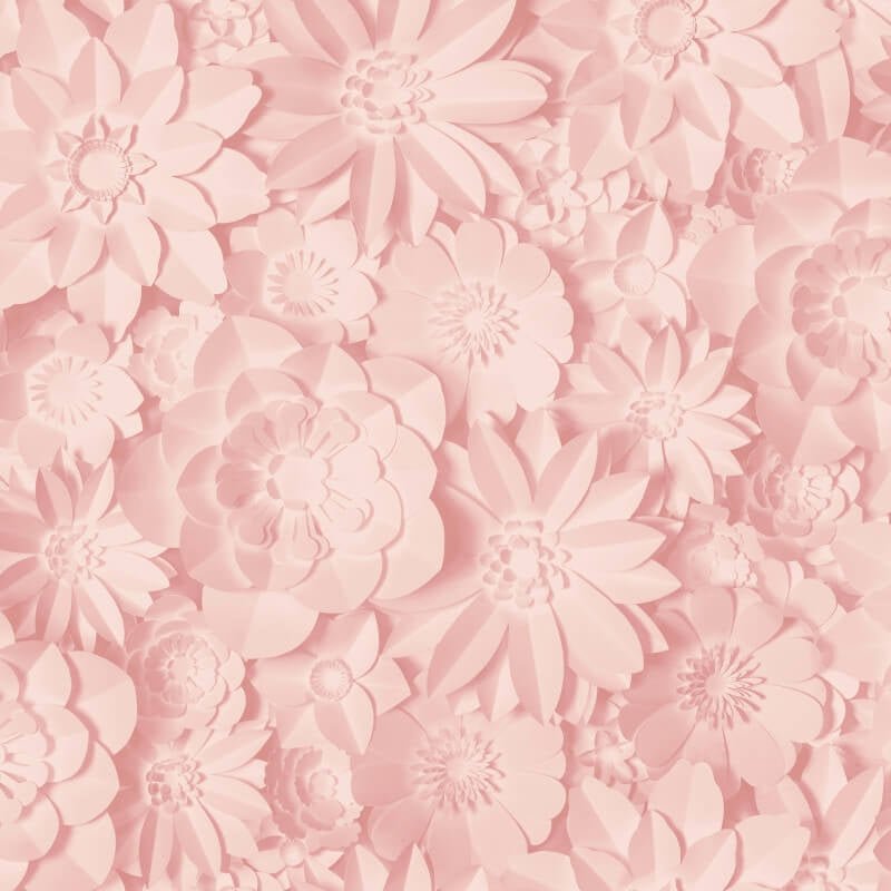 Dimensions 3D Effect Floral Wallpaper - Rose Pink - Fine Décor - FD42555Wallpaper199