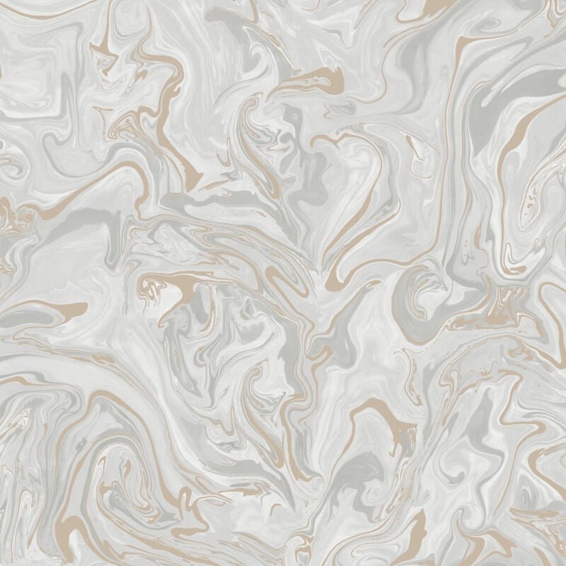 Distinctive Marble Metallic Wallpaper - Natural/Grey - Fine Décor - FD43056Wallpaper199