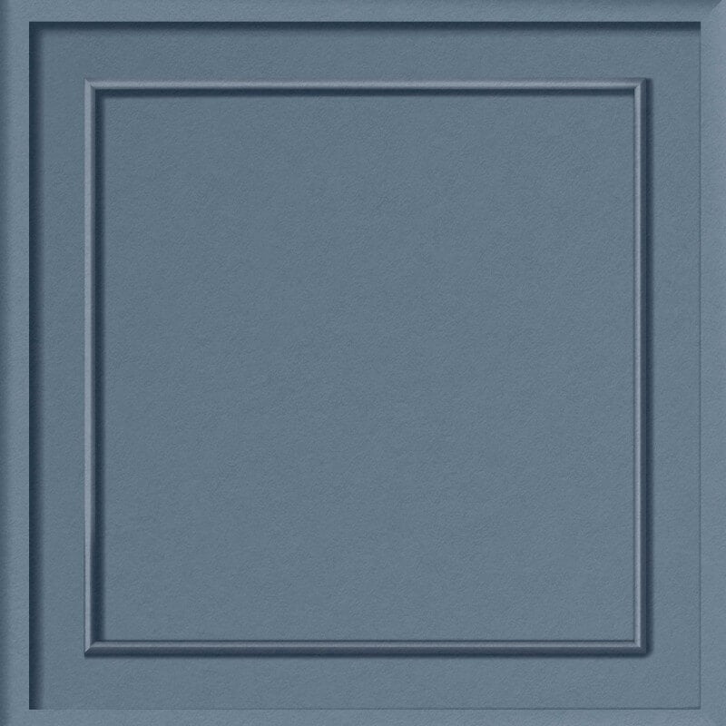 Distinctive Square Panel Wallpaper - Blue - Fine Décor - FD43681Wallpaper199