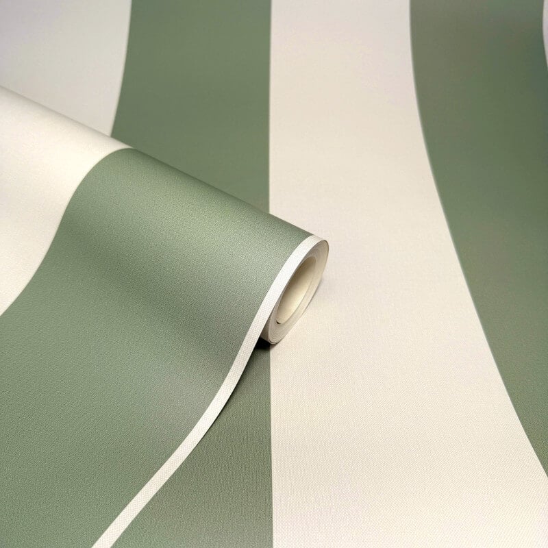 Distinctive Stripe Wallpaper - Sage - Fine Décor - FD43683Wallpaper199