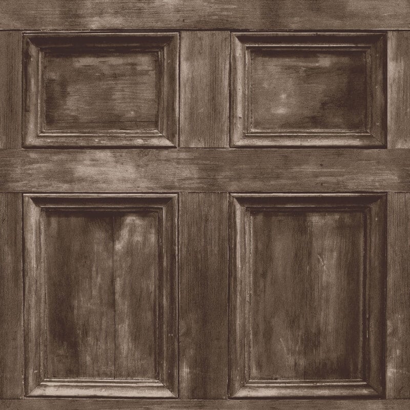 Distinctive Wood Panel Wallpaper - Brown - Fine Décor - FD31055Wallpaper199