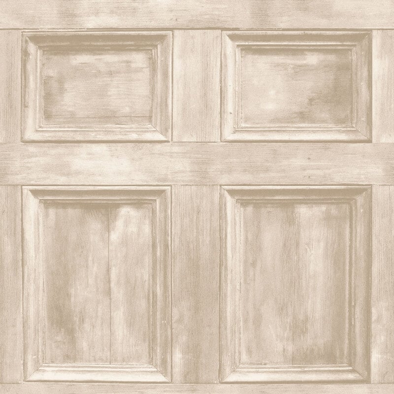 Distinctive Wood Panel Wallpaper - Cream - Fine Décor - FD31054Wallpaper199