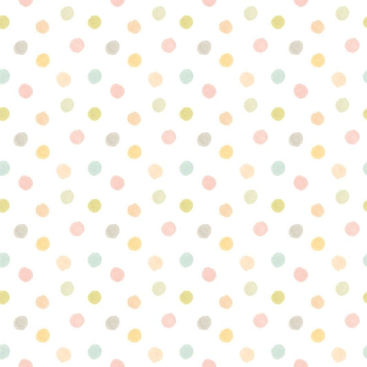 Dotty Wallpaper - Pastel Riot - Hoopla Walls - HWA1316WWallpaper199