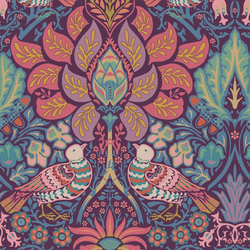 Dove & Rose Wallpaper - Carnival - 140478 - William MorrisWallpaper199