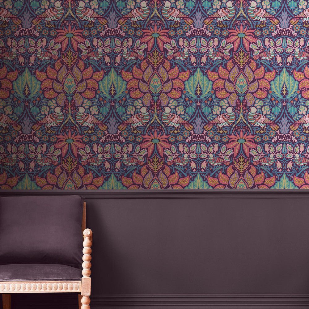 Dove & Rose Wallpaper - Carnival - 140478 - William MorrisWallpaper199