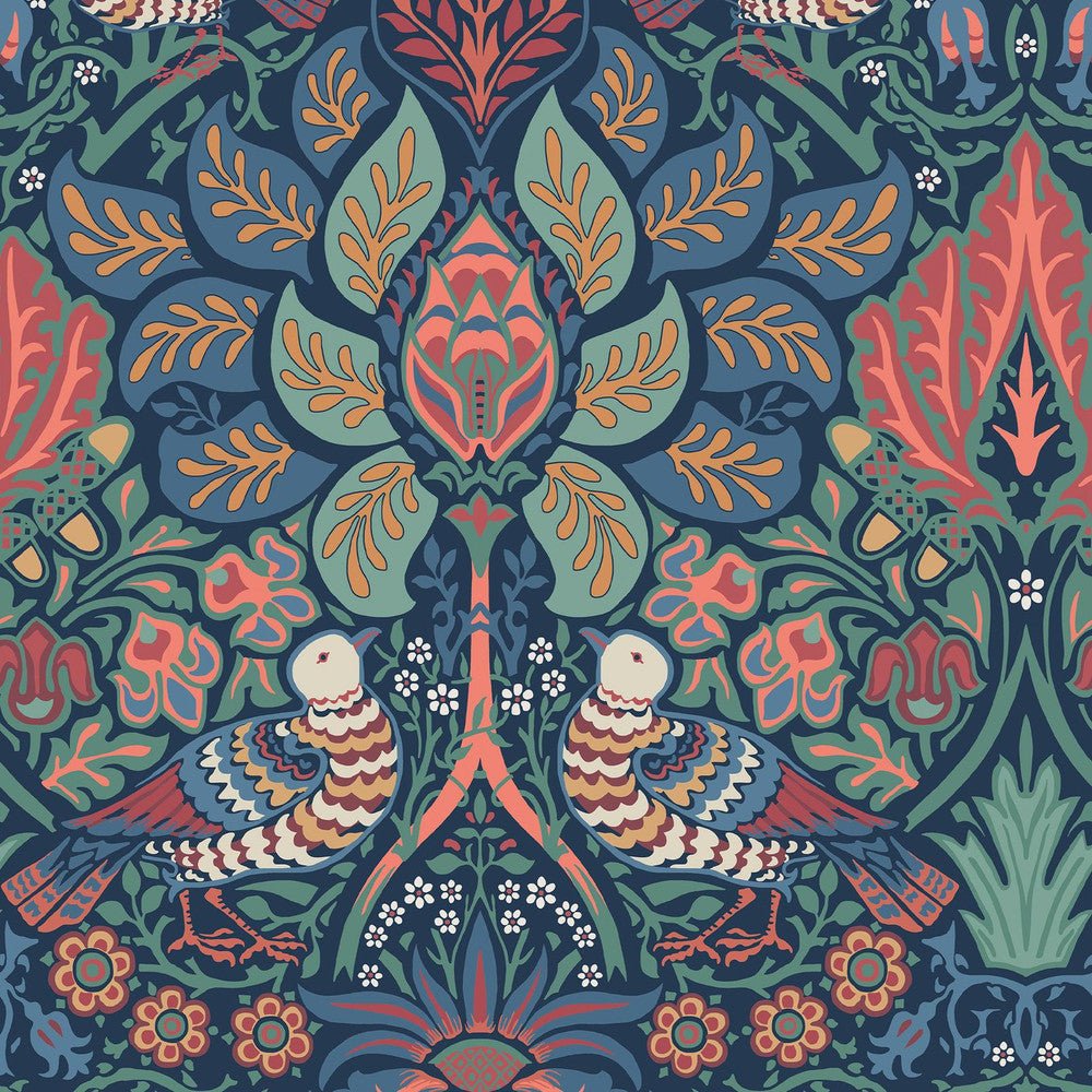 Dove & Rose Wallpaper - Midsummer - 140477 - William MorrisWallpaper199