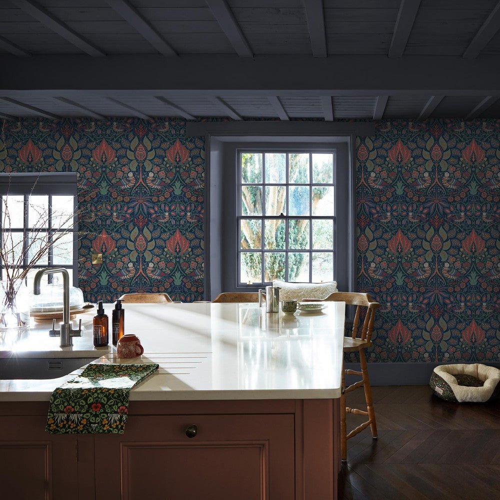 Dove & Rose Wallpaper - Midsummer - 140477 - William MorrisWallpaper199