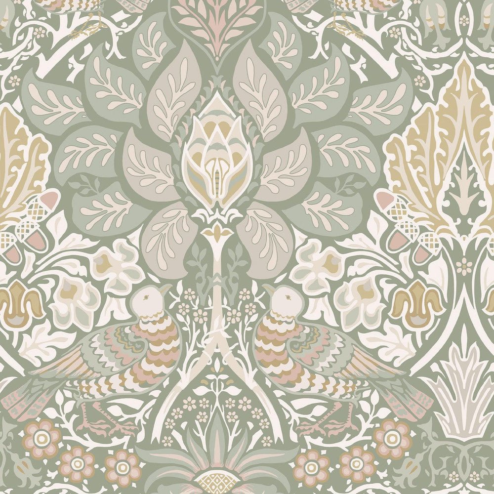 Dove & Rose Wallpaper - Spring Garden - 140482 - William MorrisWallpaper199