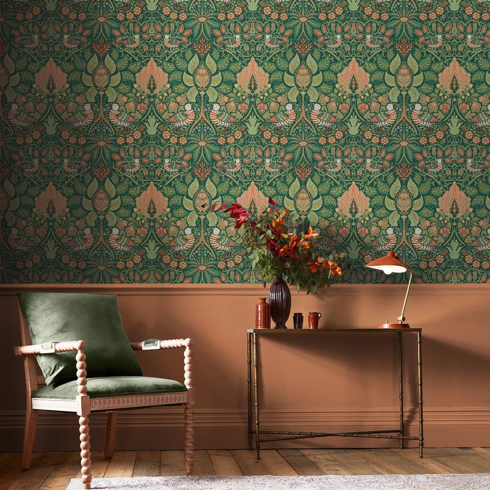 Dove & Rose Wallpaper - Woodland - 140480 - William MorrisWallpaper199
