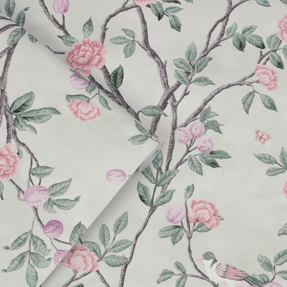 Eglantine Wallpaper - Eau de Nil - Laura Ashley - 113371Wallpaper199