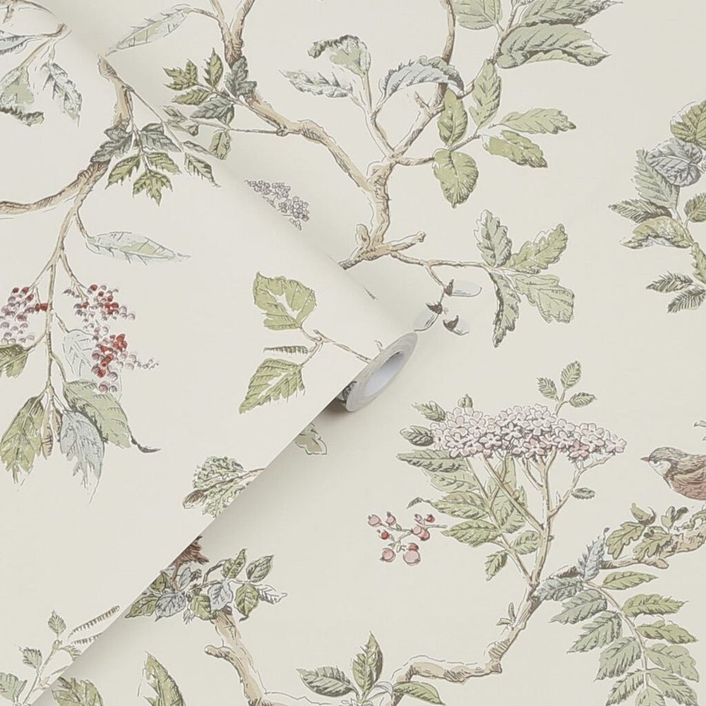Elderwood Wallpaper - Natural - Laura Ashley - 113346Wallpaper199