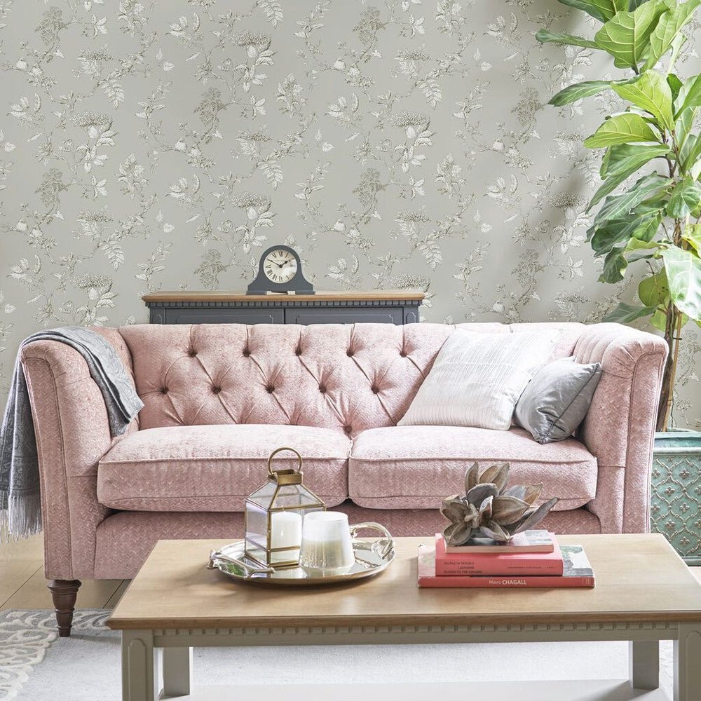 Elderwood Wallpaper - Steel - Laura Ashley - 113347Wallpaper199