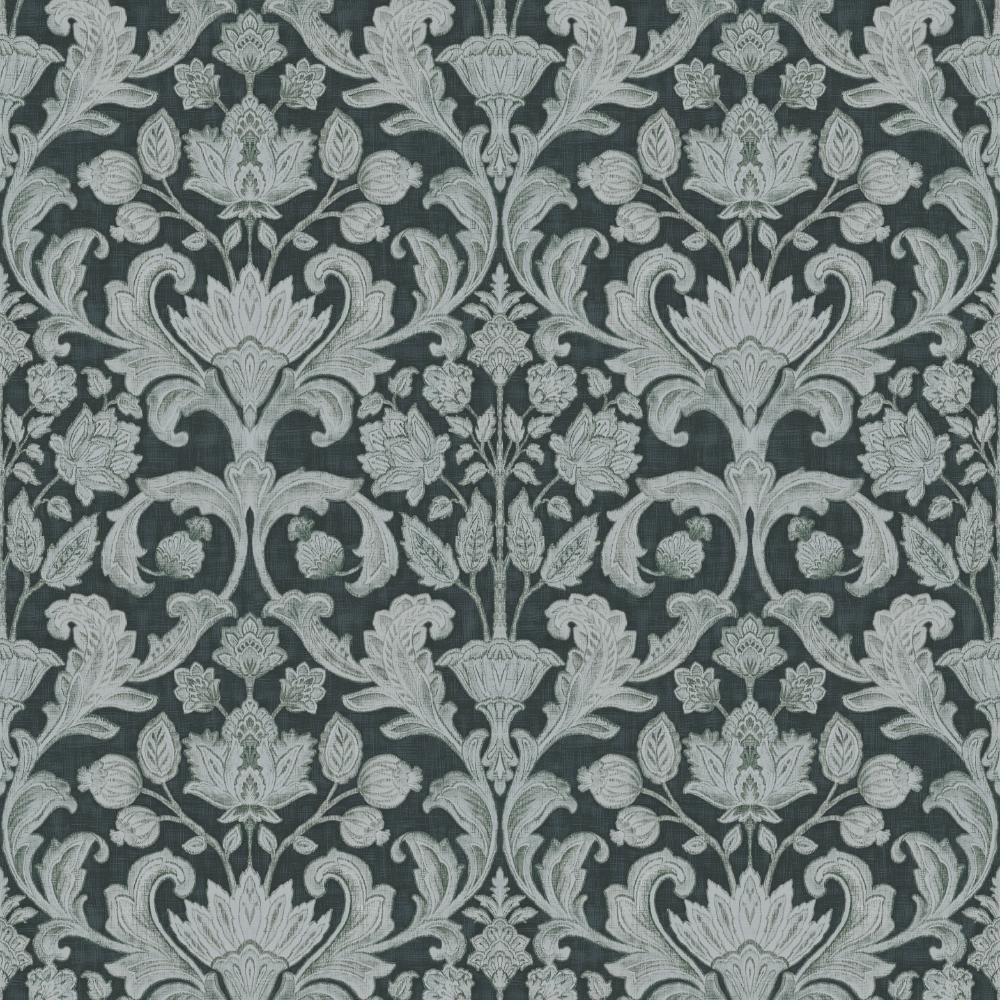 Elegance Damask Wallpaper - Blue - Galerie - DWP0354 - 05Wallpaper199