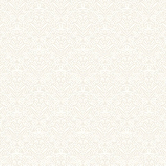 Elegance Ditsy Deco Fan Wallpaper - Linen - Hoopla Walls - HWA1267WWallpaper199