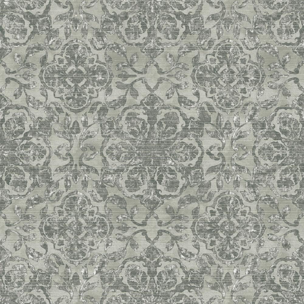 Elegance Floral Stripe Wallpaper - Pale Green - Galerie - DWP0353 - 04Wallpaper199