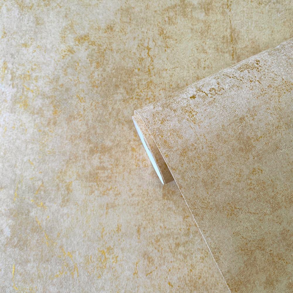 Elegance Metallic Plaster Wallpaper - Gold / Beige - Galerie - AM22009 - 2Wallpaper199