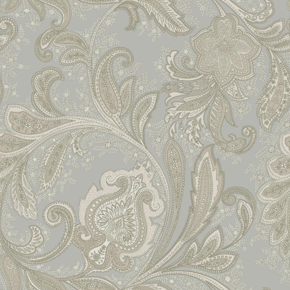 Elegance Paisley Wallpaper - Silver Grey - Galerie - DWP0355 - 04Wallpaper199