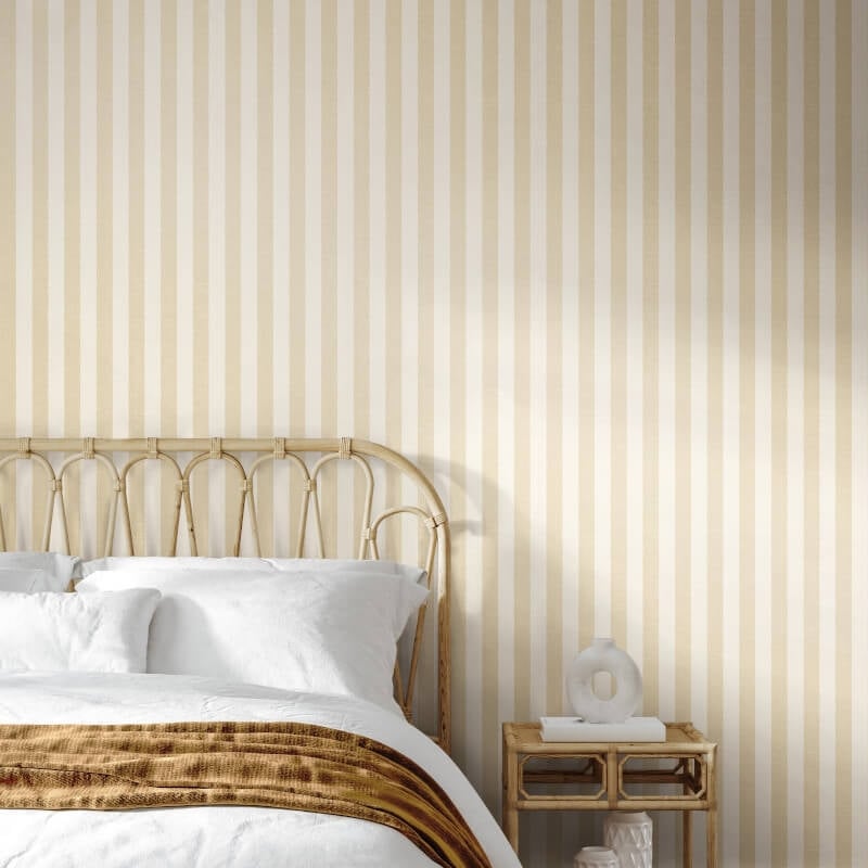 Elegance Shadow Stripe Wallpaper - Oyster - Hoopla Walls - HWA1253WWallpaper199