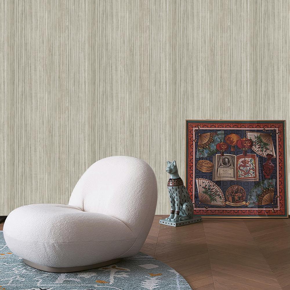 Elegance Vertical Stripe Wallpaper - Beige - Galerie - DWP0352 - 04Wallpaper199