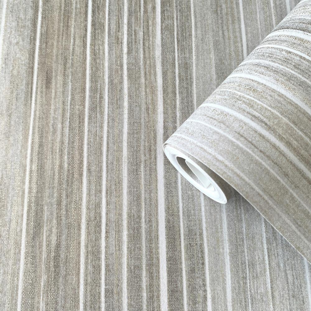 Elegance Vertical Stripe Wallpaper - Silver Grey - Galerie - DWP0352 - 03Wallpaper199