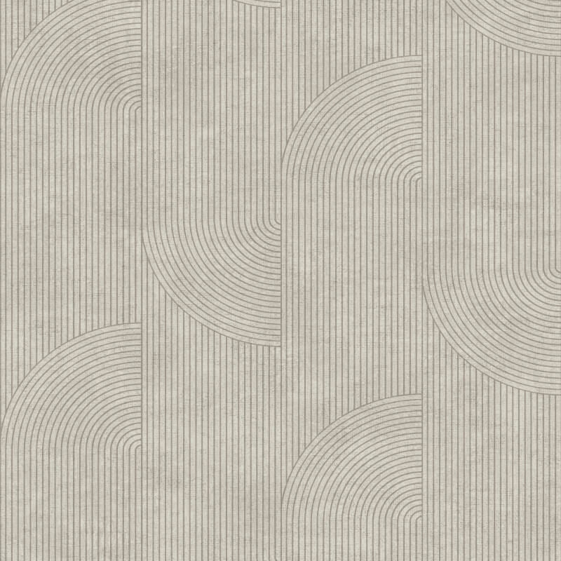 Ellipse Geometric Wallpaper - Taupe - Muriva - 197101Wallpaper199