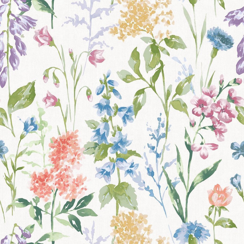 Elston Garden Wallpaper - Multi - Laura Ashley - 130103Wallpaper199