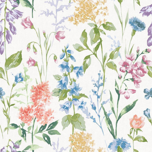Elston Garden Wallpaper - Multi - Laura Ashley - 130103Wallpaper199