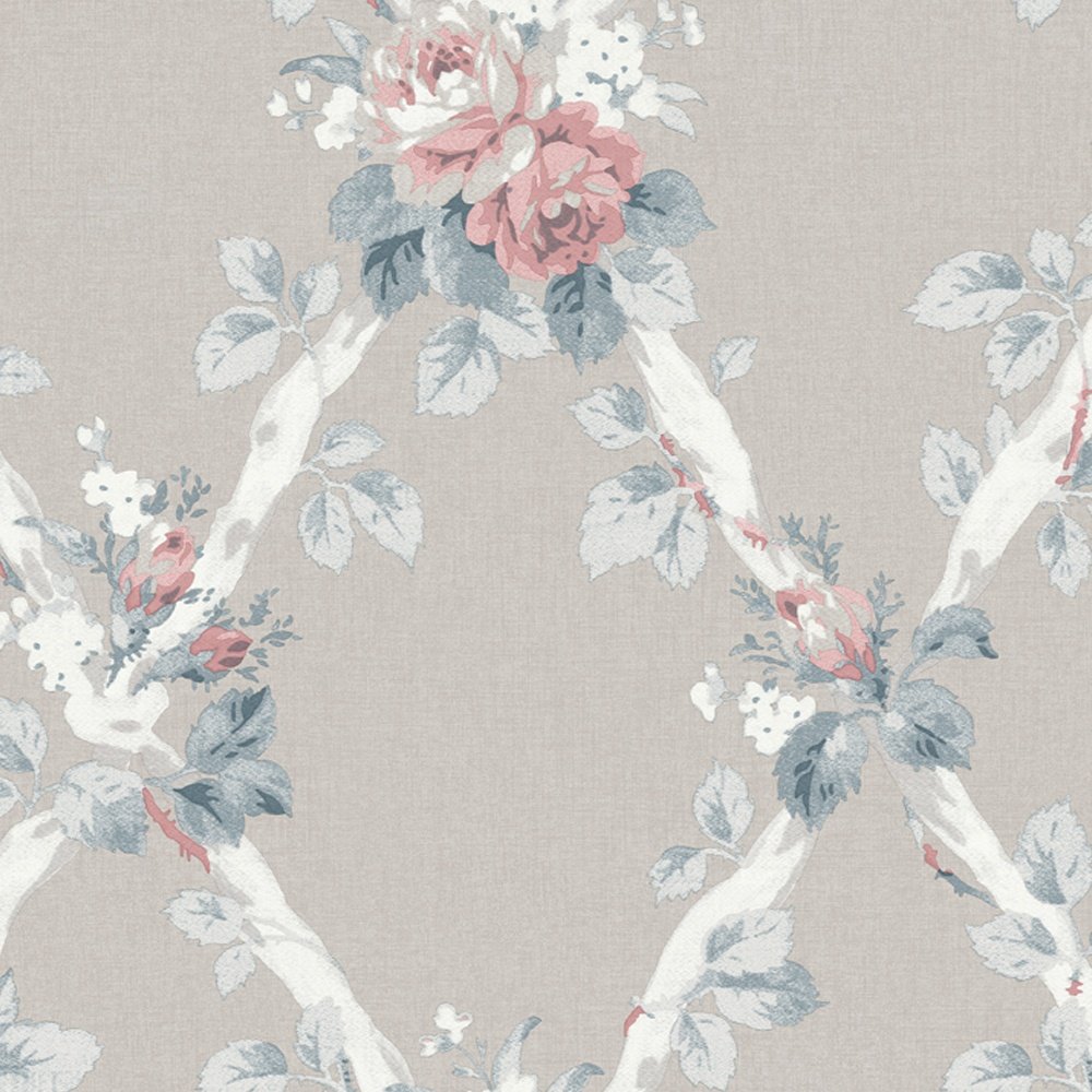 Elwyn Wallpaper - Dove Grey - Laura Ashley - 115267Wallpaper199