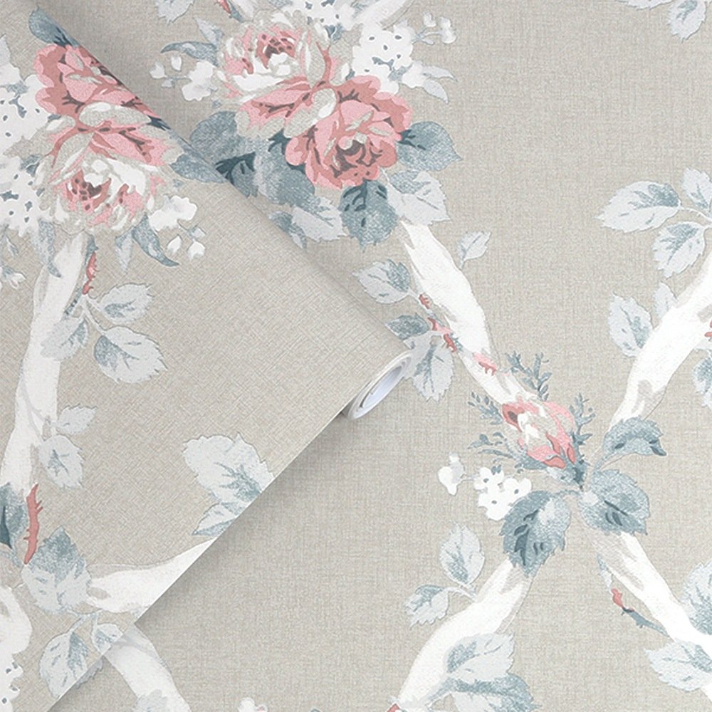 Elwyn Wallpaper - Dove Grey - Laura Ashley - 115267Wallpaper199
