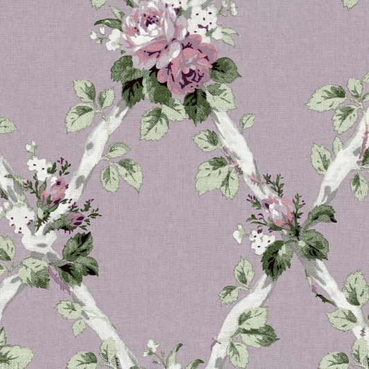 Elwyn Wallpaper - Grape - Laura Ashley - 115266Wallpaper199