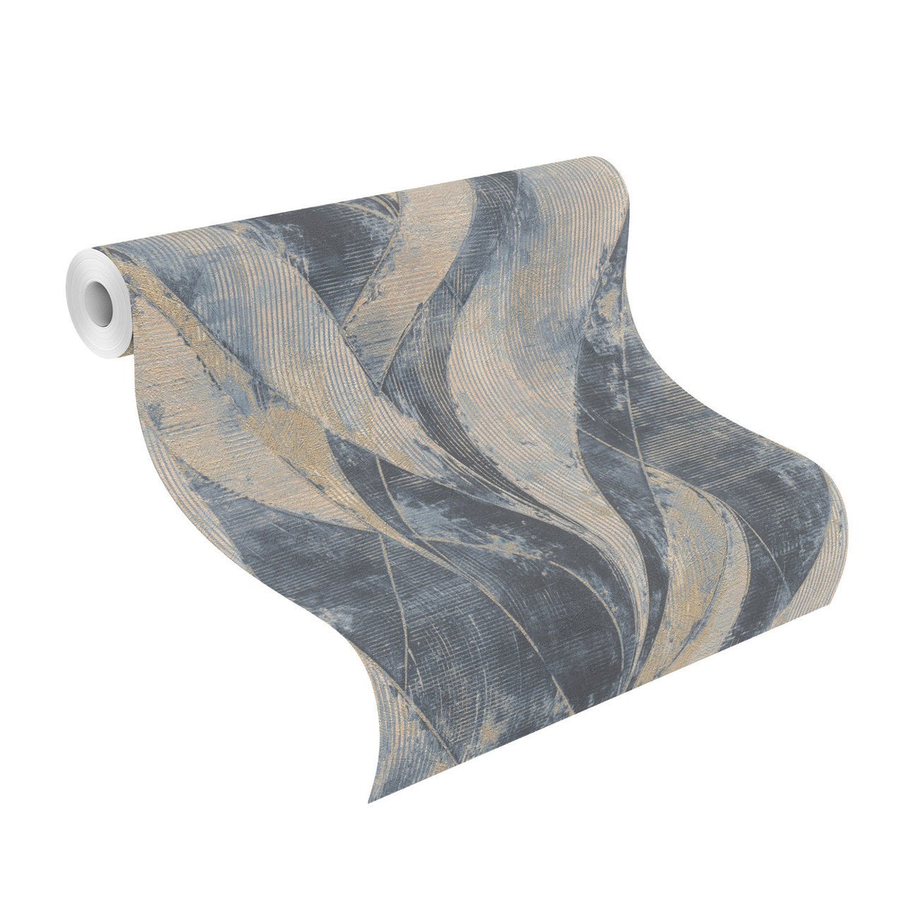 Emporium III Wallpaper - Blue/Gold - Rasch - 520064Wallpaper199