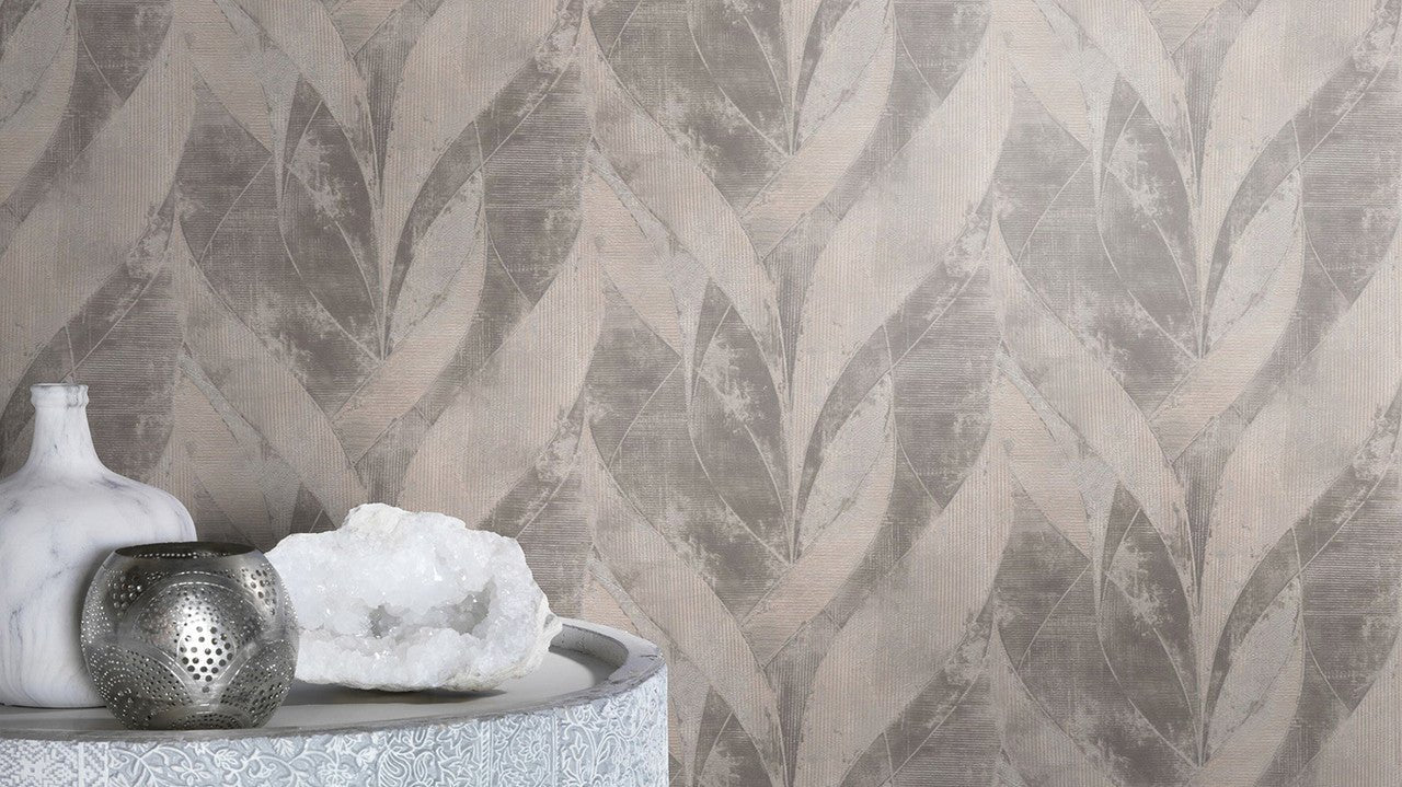 Emporium III Wallpaper - Grey/Silver - Rasch - 520040Wallpaper199