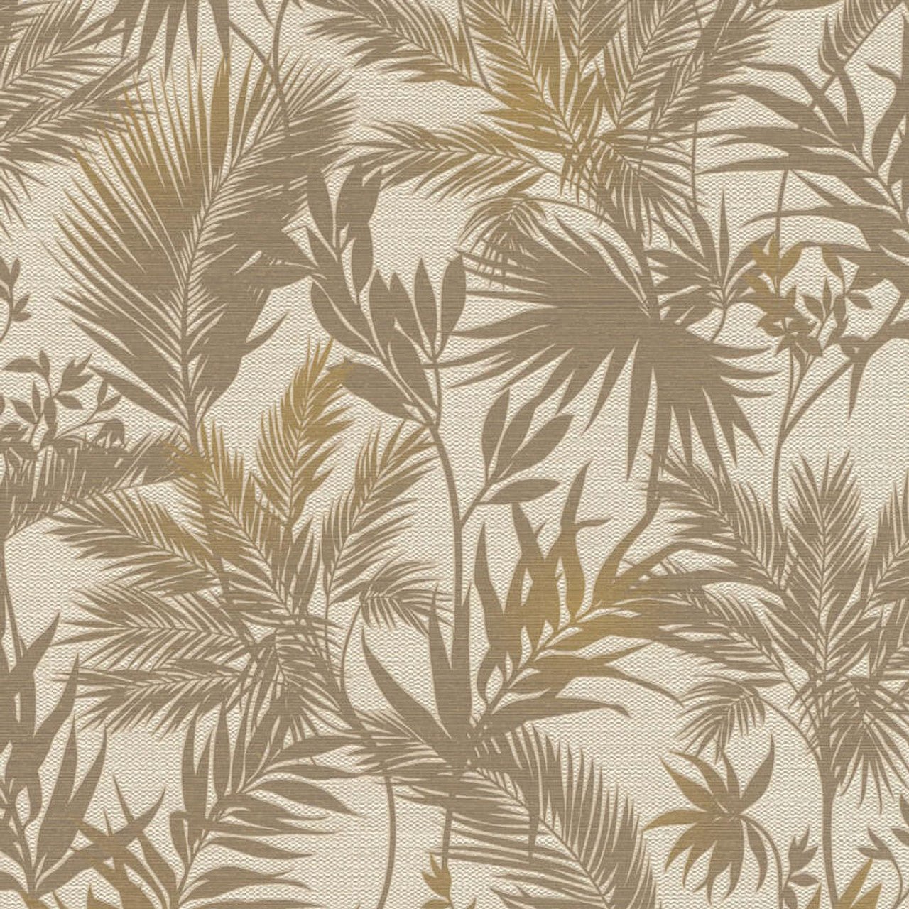 Emporium Jungle Wallpaper - Gold/Beige - Rasch - 704136Wallpaper199