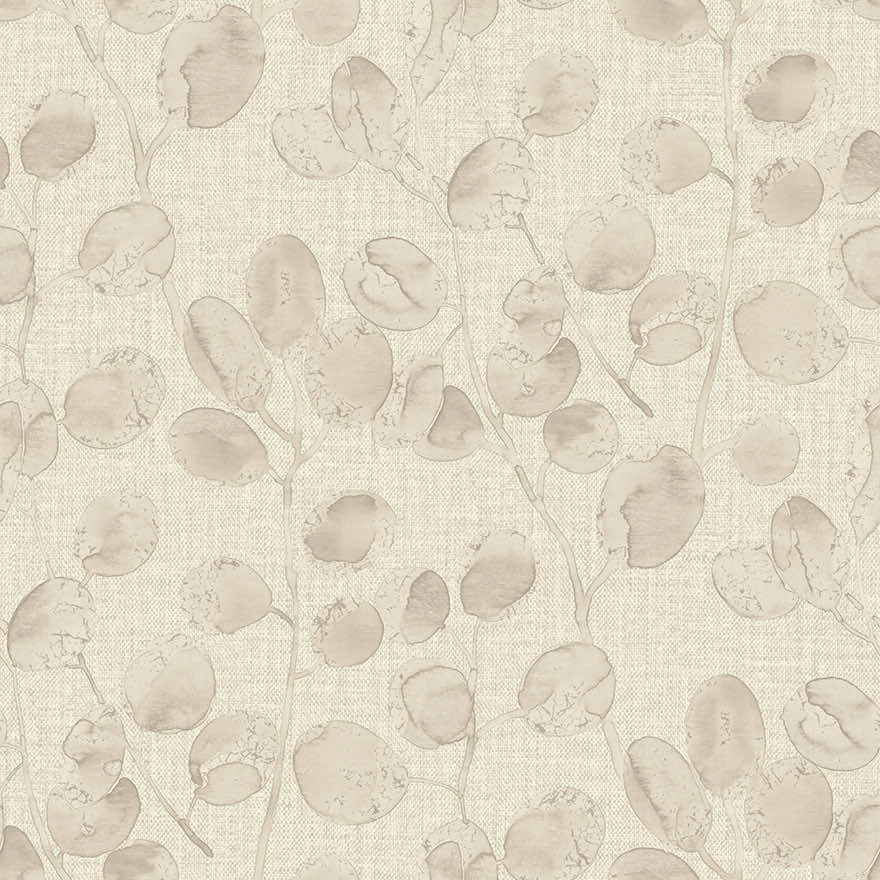 Eucalypto Wallpaper - Beige/Dove - Holden Décor - 36418Wallpaper199