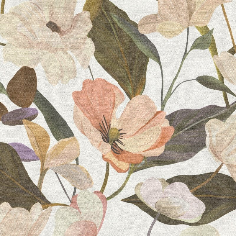 Fairy Blossom Floral Wallpaper - Apricot - Erismann - 10508 - 05Wallpaper199