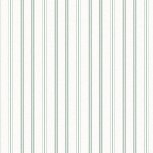 Farnworth Stripe Wallpaper - Sage Green - Laura Ashley - 118483Wallpaper199
