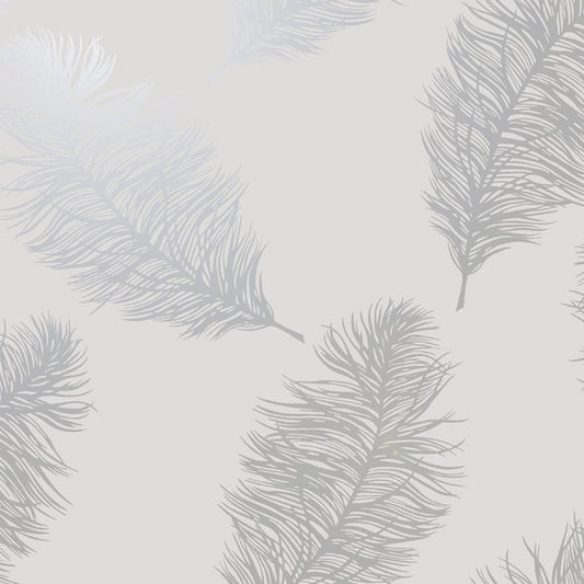 Fawning Feather Wallpaper - Grey - Holden Décor - 12626Wallpaper199