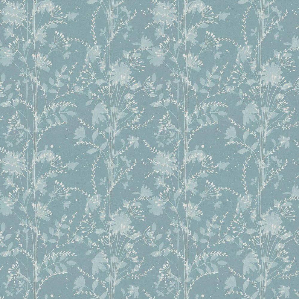 Fennelton Wallpaper - Pale Newport Blue - Laura Ashley - 121079Wallpaper199