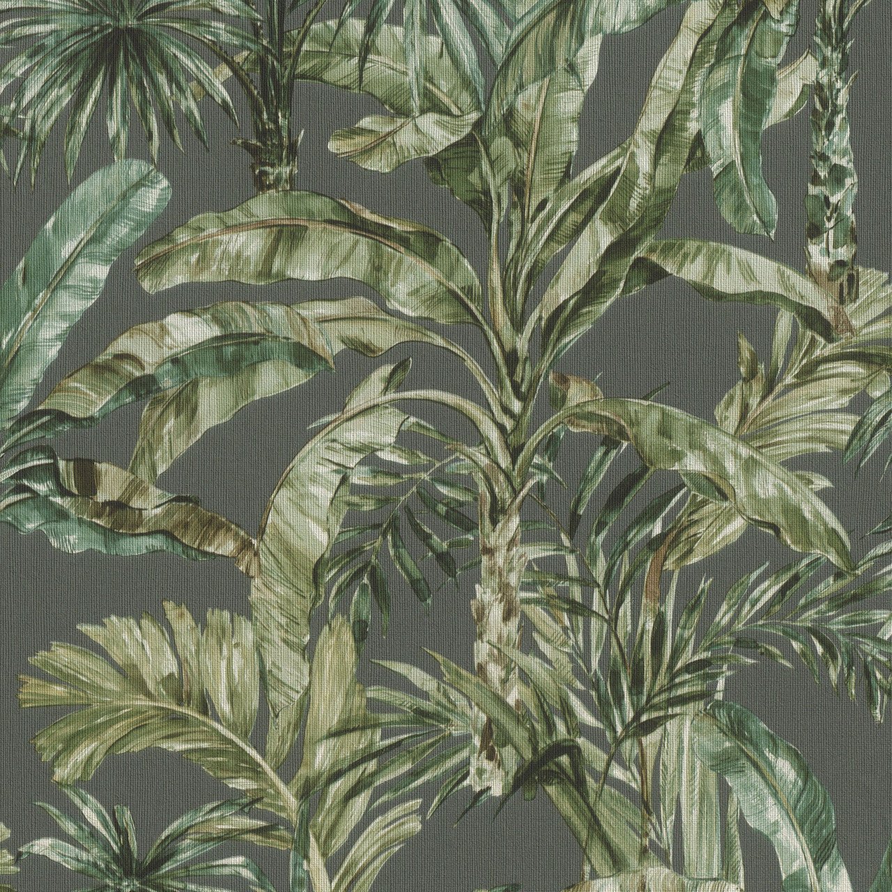 Florentine Jungle Leaves Wallpaper - Green - Rasch - 485271Wallpaper199