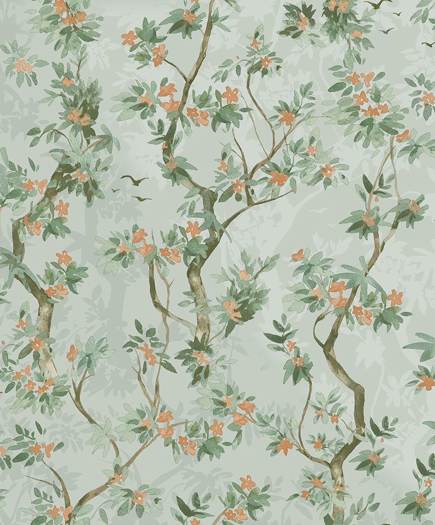 Folia Wallpaper - Duck Egg - Holden Décor - 36223Wallpaper199