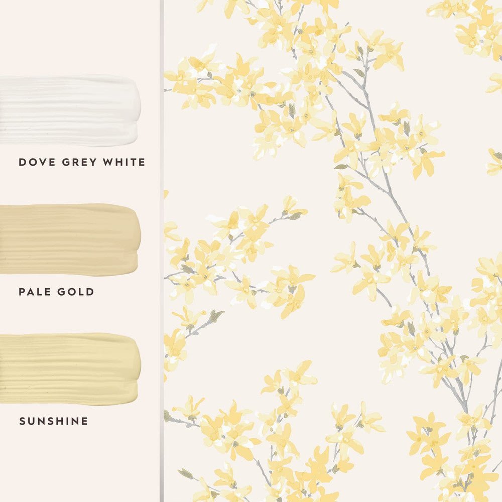 Forsythia Wallpaper - Sunshine - Laura Ashley - 113350Wallpaper199