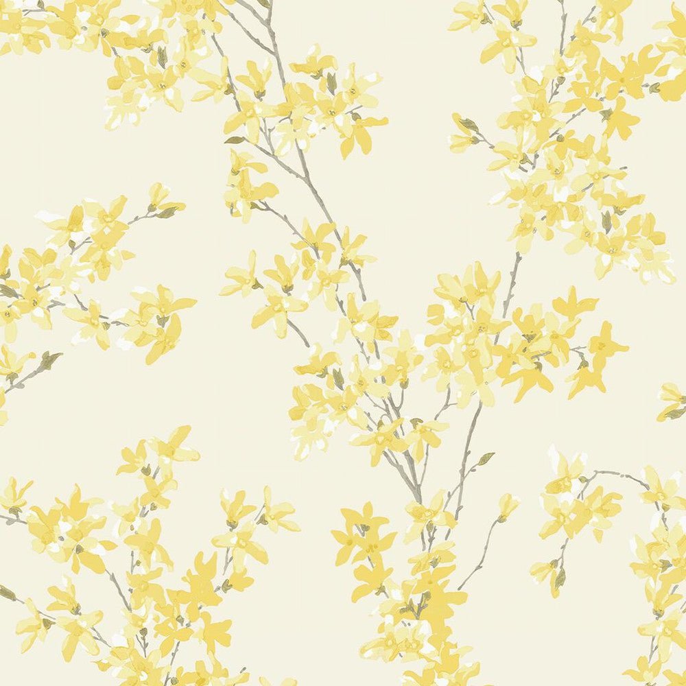 Forsythia Wallpaper - Sunshine - Laura Ashley - 113350Wallpaper199