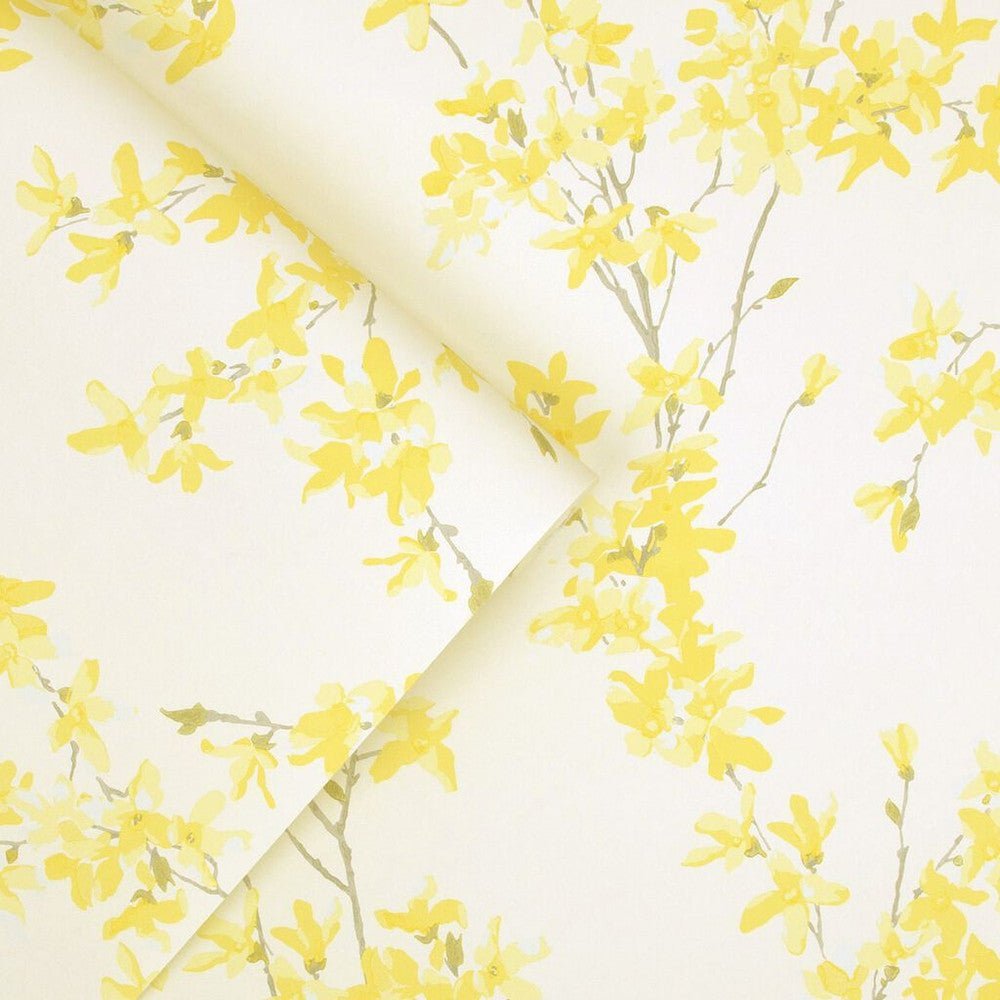 Forsythia Wallpaper - Sunshine - Laura Ashley - 113350Wallpaper199