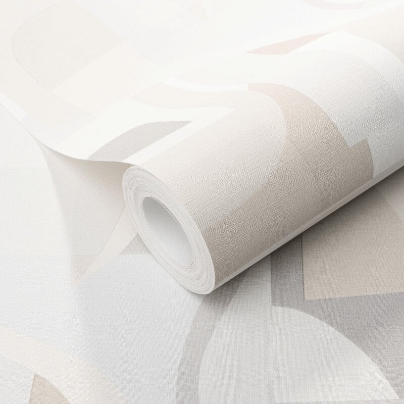 Fragment Modern Geometric Wallpaper - Beige Multi - Erismann - 10432 - 31Wallpaper199