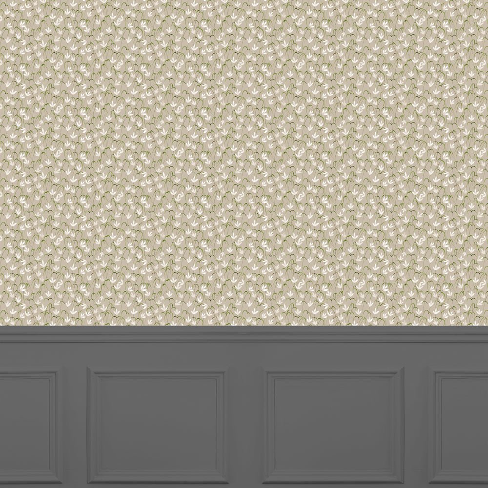 Fresia Wallpaper - Stone - Voyage Maison - FRESIA/WPO/STOWallpaper199