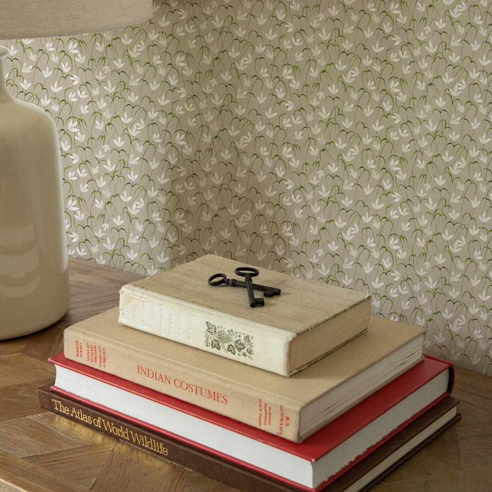 Fresia Wallpaper - Stone - Voyage Maison - FRESIA/WPO/STOWallpaper199