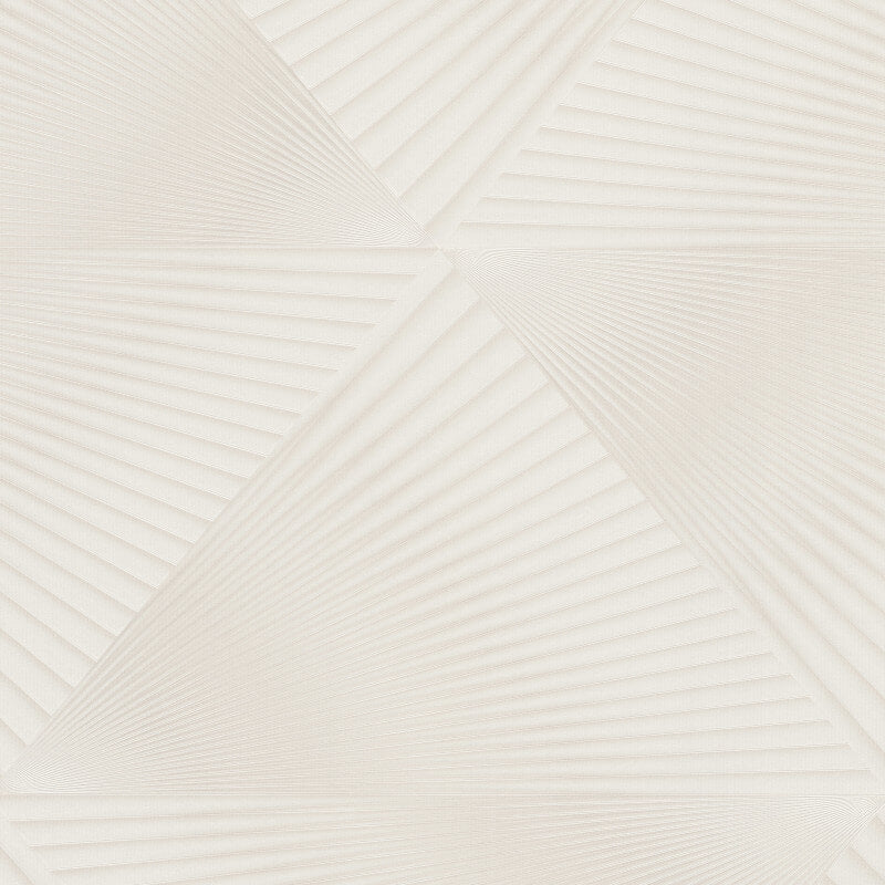 Gala 3D Effect Fan Metallic Wallpaper - Cream - Erismann - 10404 - 14Wallpaper199